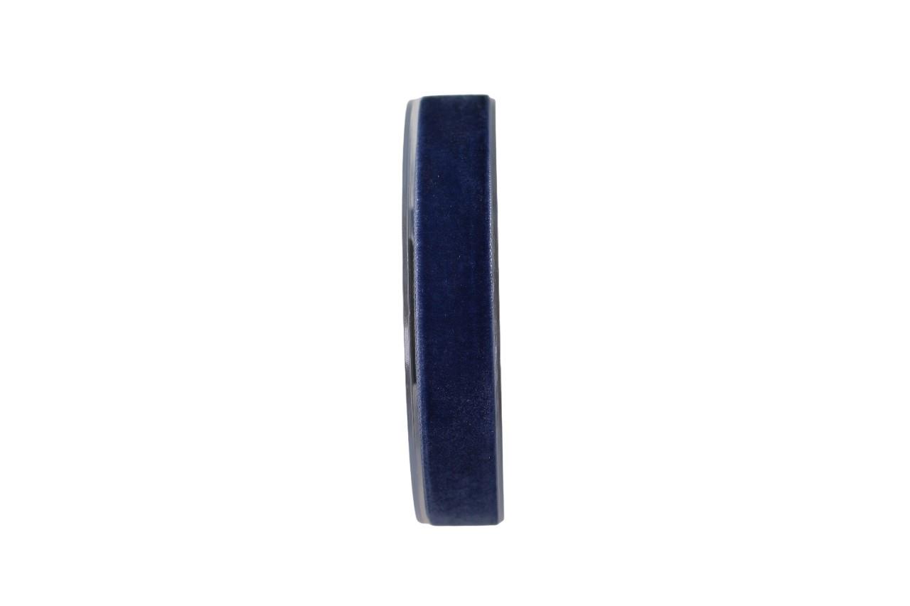 Band Velvet 20 mm 10 Meter rauchblau