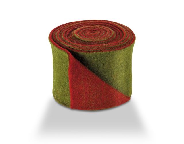 Topfband zweifarbig 15cm GU13RO04