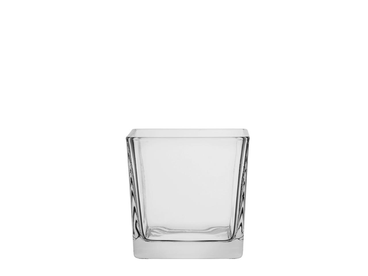 Glasübertopf quadratisch 8x8x8cm NETTO