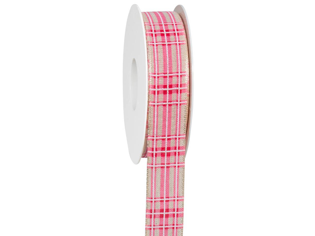 Band Tartar Inspiration 25 mm 18 Meter 24 pink Band Tartar Inspiration 25 mm 18 Meter 24 pink