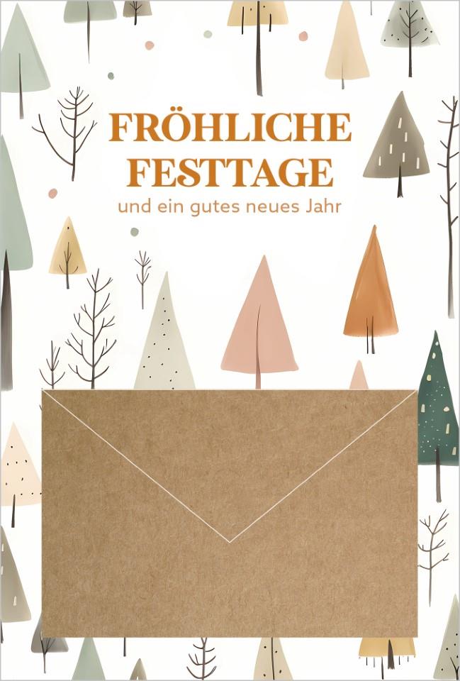 Glückwunschkarten Weihnachten 11,5x17 cm Glückwunschkarten Weihnachten 11,5x17 cm
