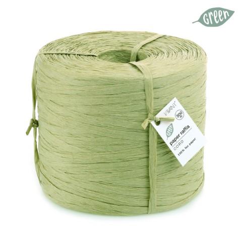 Paper Raffia 5 mm 500 Meter olivgrün 60 Paper Raffia 5 mm 500 Meter olivgrün 60