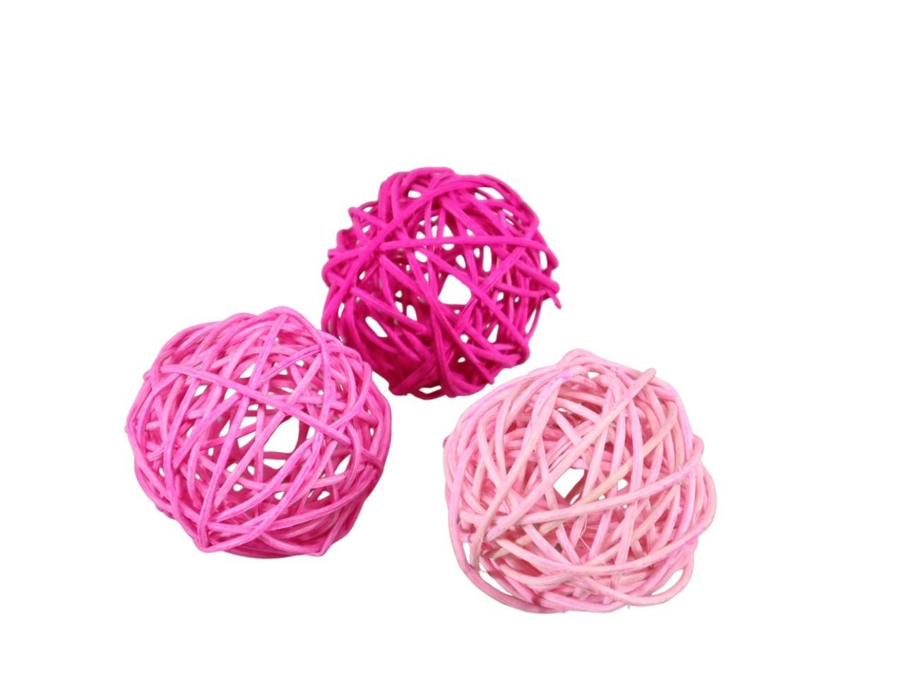 Rattanball rosamix D7cm