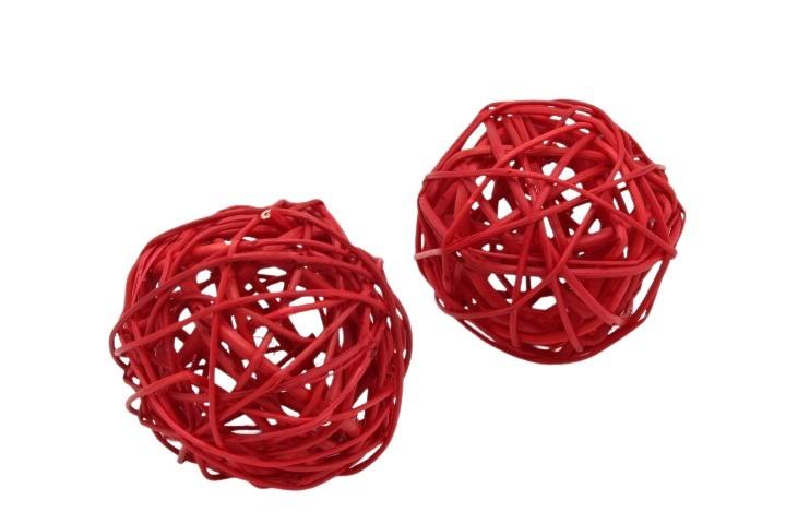 Lataball 8cm rot
