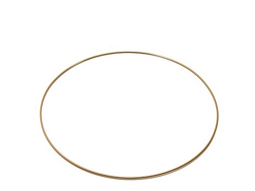 Metallringe gold 30cm