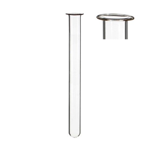 Reagenzröhrchen m. Ring D4xH28cm