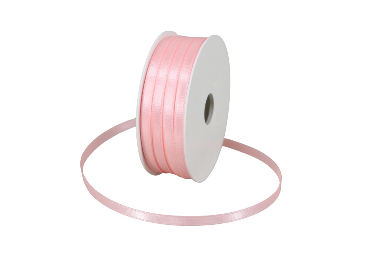 Satinband 6 mm 50 Meter zartrosa 176