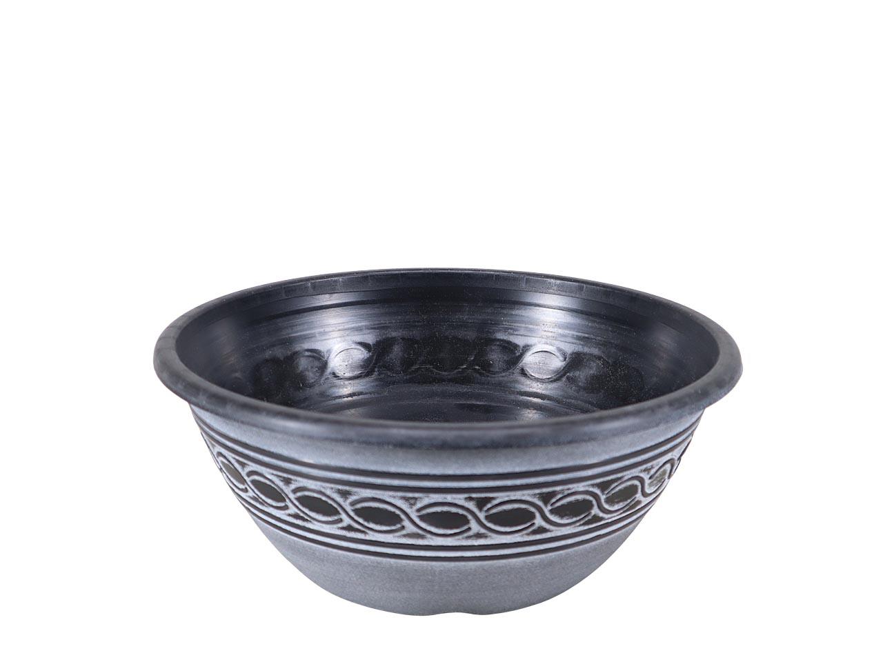 Plastikschale Bella anthrazit D30cm NETTO