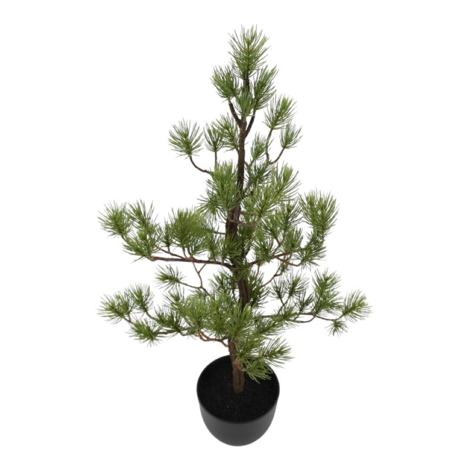 Kiefernbaum i. Topf grün H96cm Kiefernbaum i. Topf grün H96cm