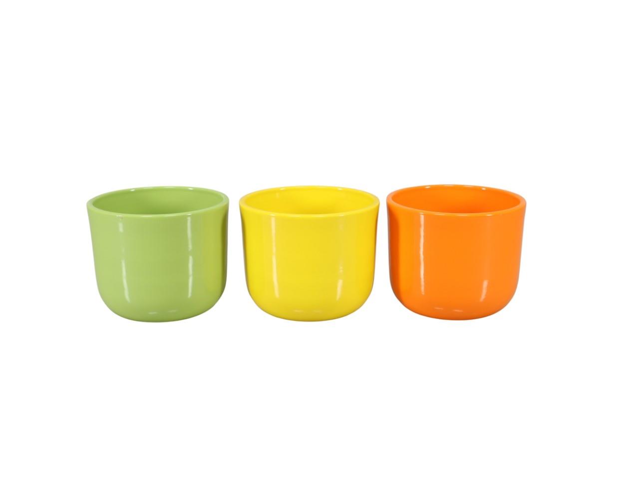 Keramikübertopf Serie 801 frühlings-mix D12cm Keramikübertopf Serie 801 frühlings-mix D12cm