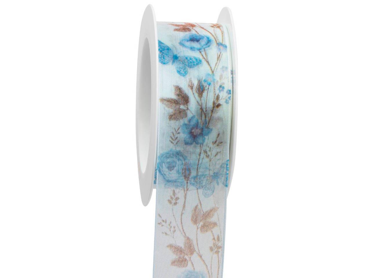 Band Summer Paradise 40 mm 15 Meter 32 mittelblau