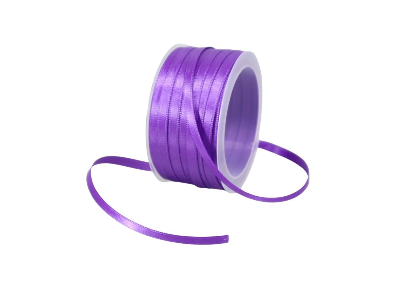 Satinband 6 mm 50 Meter lila 620 Satinband 6 mm 50 Meter lila 620