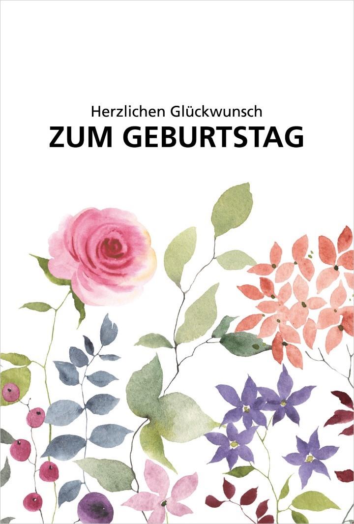 Glückwunschkarten Herzl.Glückwunsch z. Geburtstag 11,5x17 cm Glückwunschkarten Herzl.Glückwunsch z. Geburtstag 11,5x17 cm