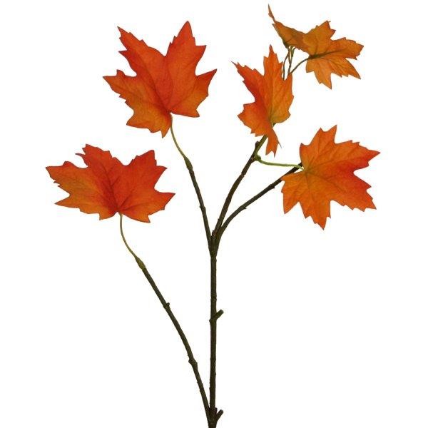 Ahornzweig 73cm orange