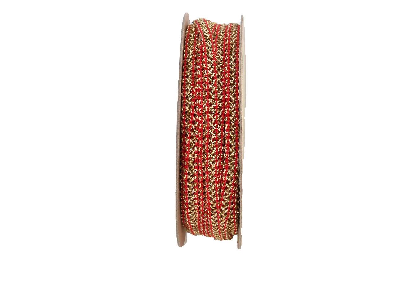 Band Brügge 5 mm 15 Meter rot 123