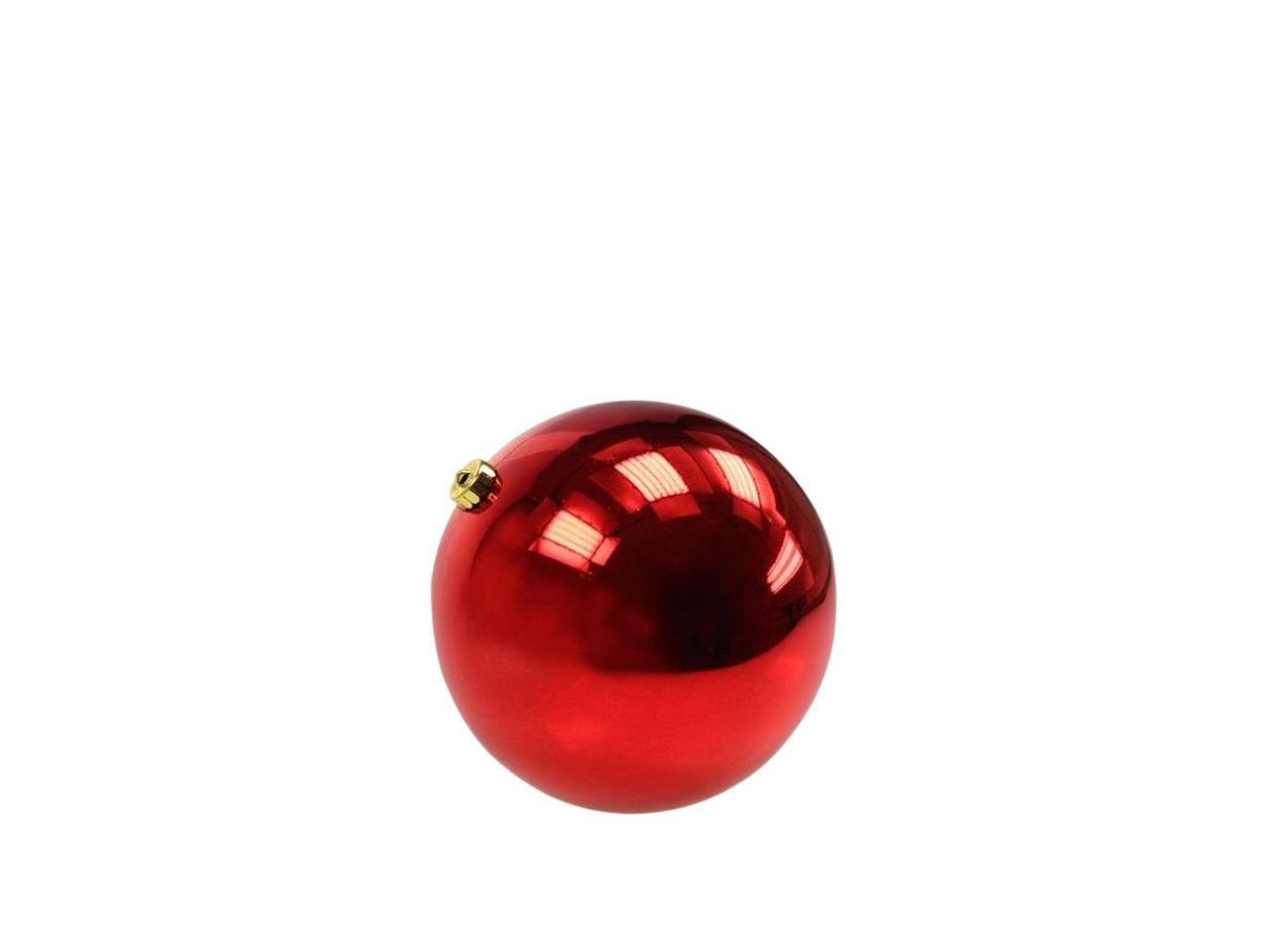 Kugel bruchfest Kunststoff 140mm rot-glanz Kugel bruchfest Kunststoff 140mm rot-glanz