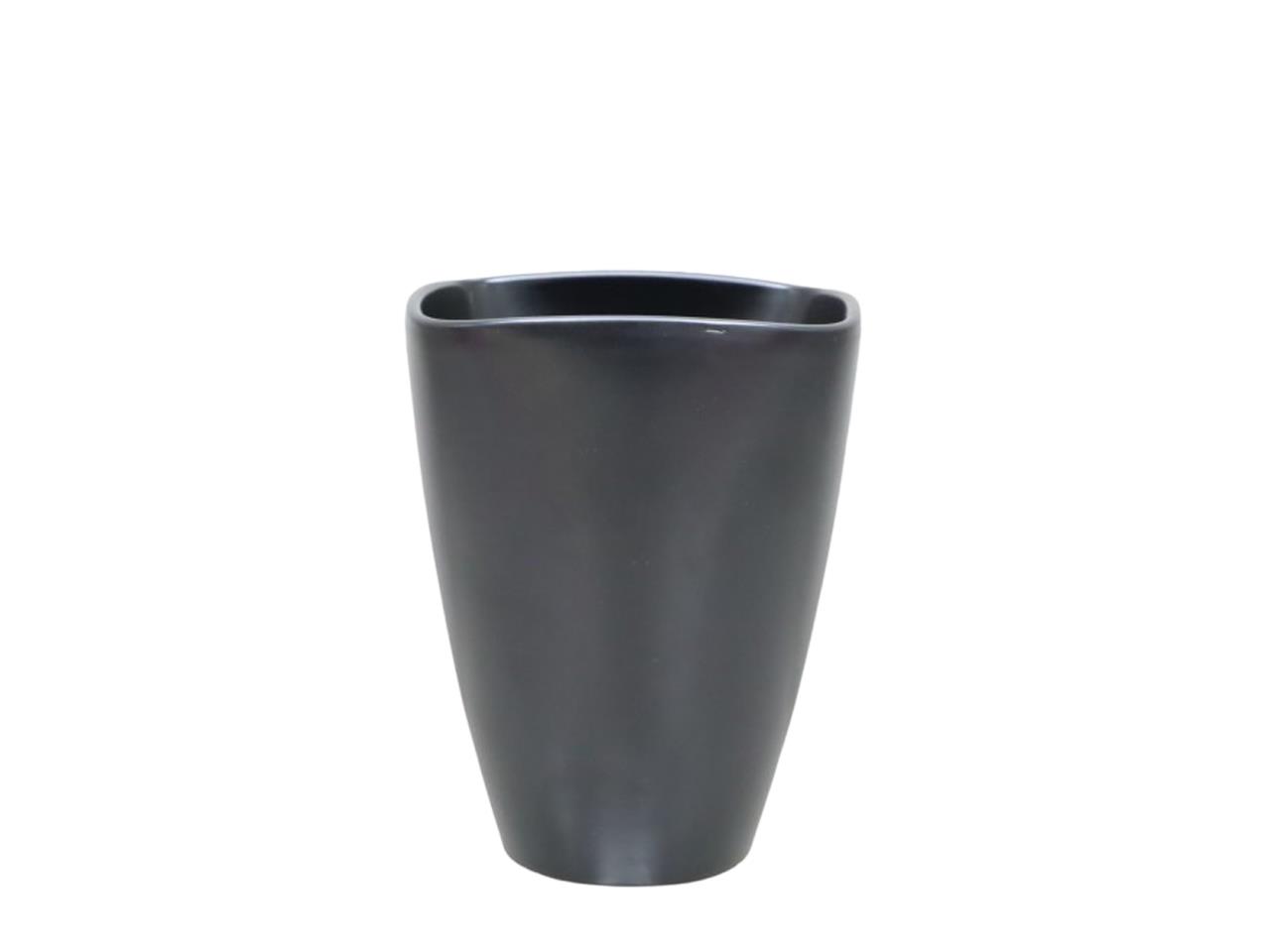 Orchideentopf D10,5H13cm Form 407/12 schwarz matt Orchideentopf D10,5H13cm Form 407/12 schwarz matt