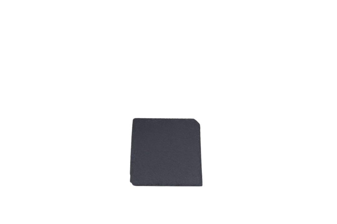 Schieferplatte Quadrat schwarz D10cm Schieferplatte Quadrat schwarz D10cm
