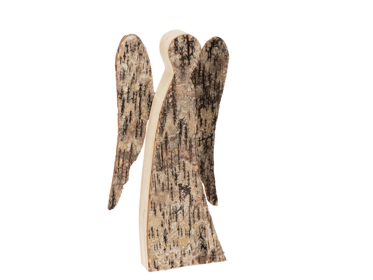 Engel Birke natur 22x6x Höhe 40 cm