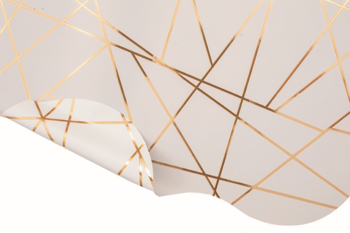 Rondella 60cm S-W49A1 SEGMENTS Metal bianco  -01