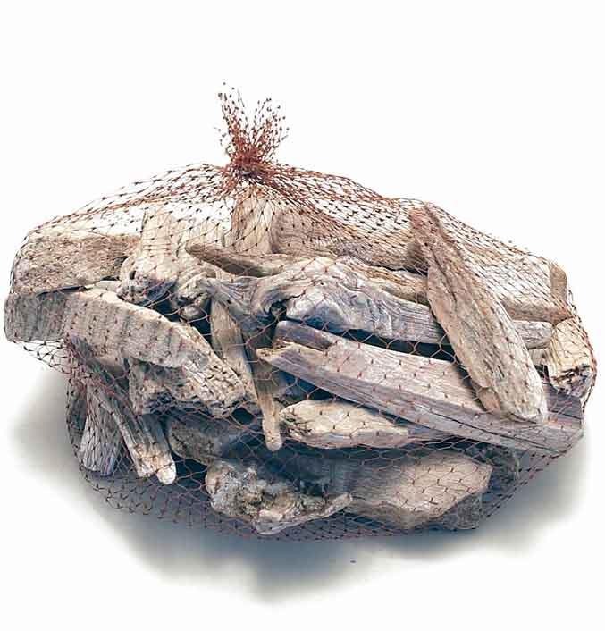 Drift Holz L10-15cm 1kg white washed