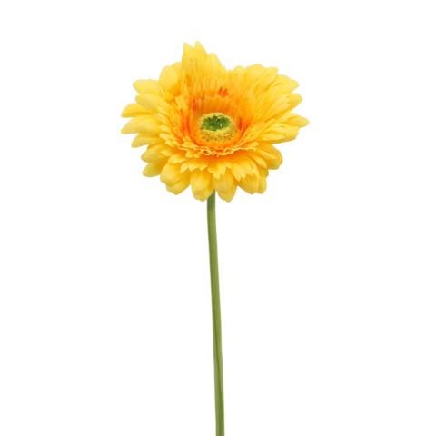 Gerbera 62 cm gelb