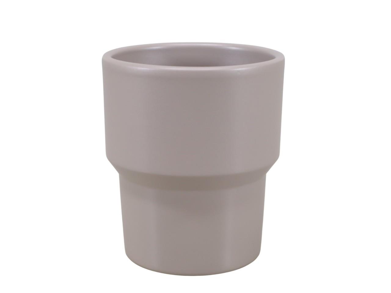 Orchideentopf D13xH16,5cm Form 399 steingrau matt NETTO
