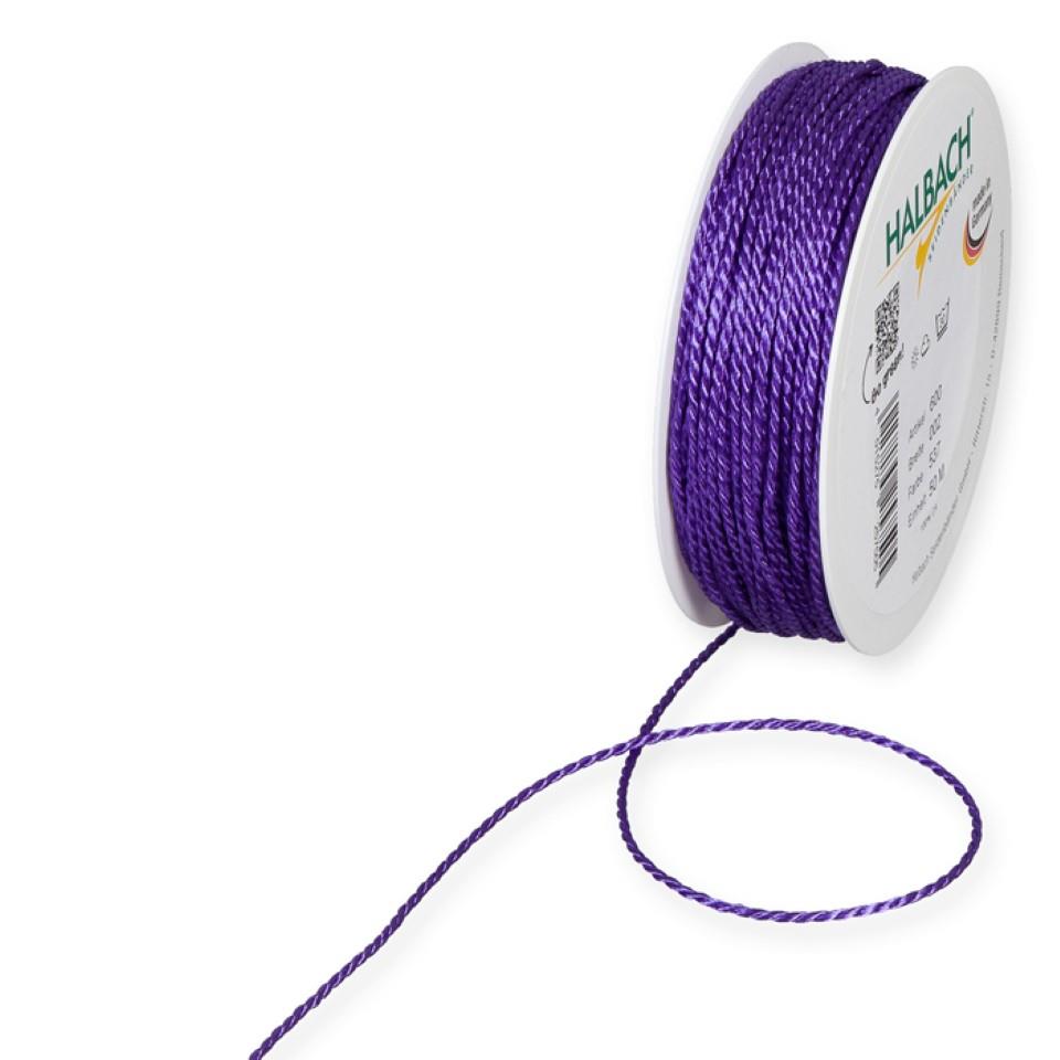 Kordel 2mm lila 537 Kordel 2mm lila 537