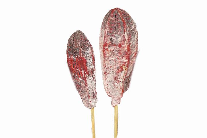 Mehoste rot frosted gestielt Mehoste rot frosted gestielt