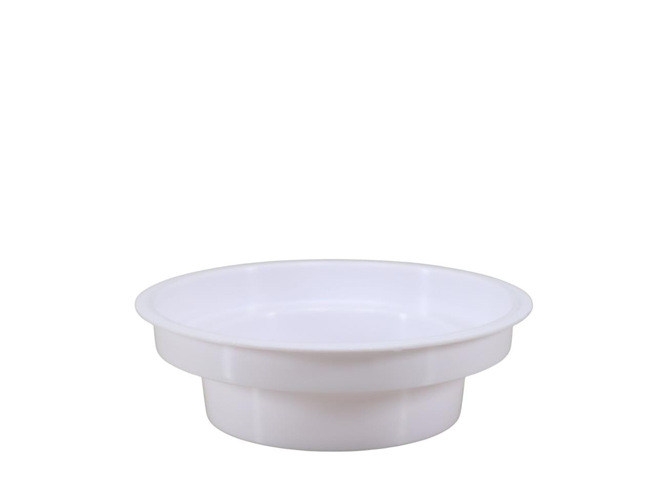 Steckschale CiotaolaD12cmH3,5cm weiß (wie Oasis Junior)NETTO