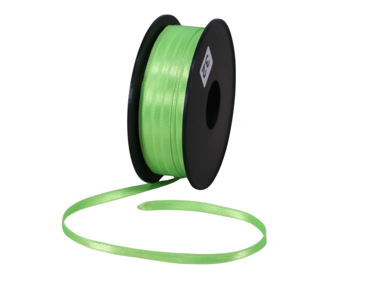 Satinband 6mm frühlingsgrün -328 Satinband 6mm frühlingsgrün -328