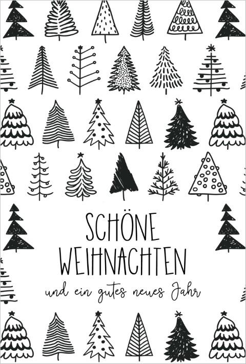 Glückwunschkarten Weihnachten 11,5x17 cm Glückwunschkarten Weihnachten 11,5x17 cm