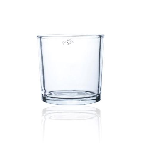 Glasübertopf Heavy  D14 H14cm, klar
