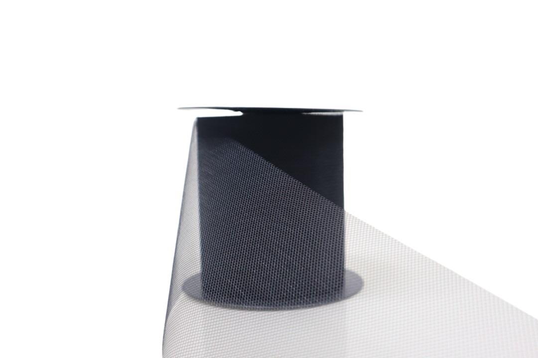 Tüllband 10cm 50 Meter schwarz Tüllband 10cm 50 Meter schwarz