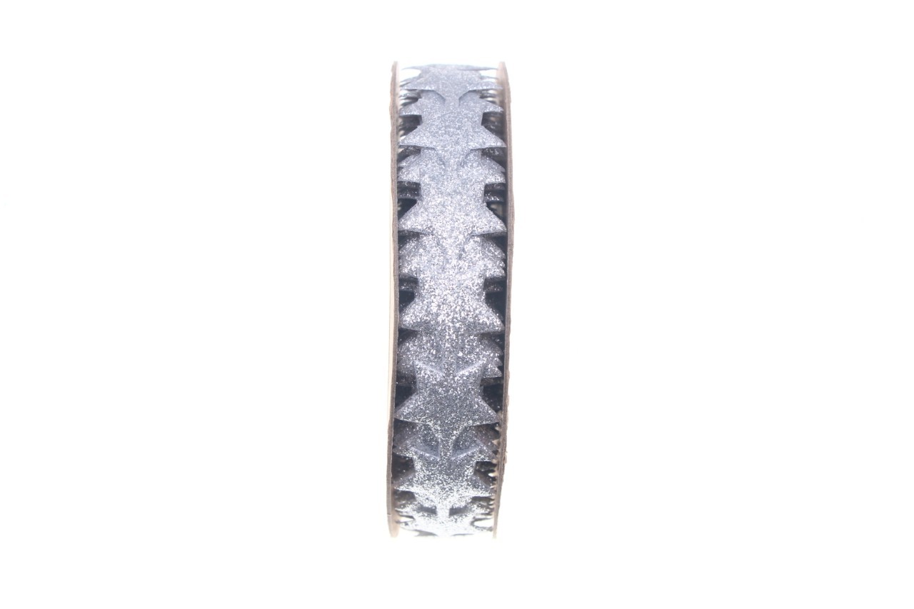 Band Cosmo 25 mm 10 Meter silber 127