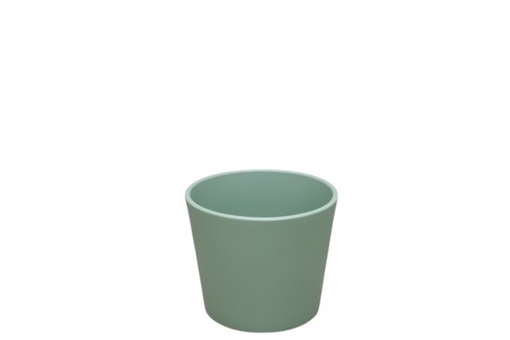 Keramikübertopf Serie 440  8cm salbeigrün matt