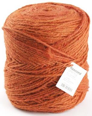 Kordel Flaxcord 3,5 mm auf Spule ca. 1 kg Farbe 57 orange