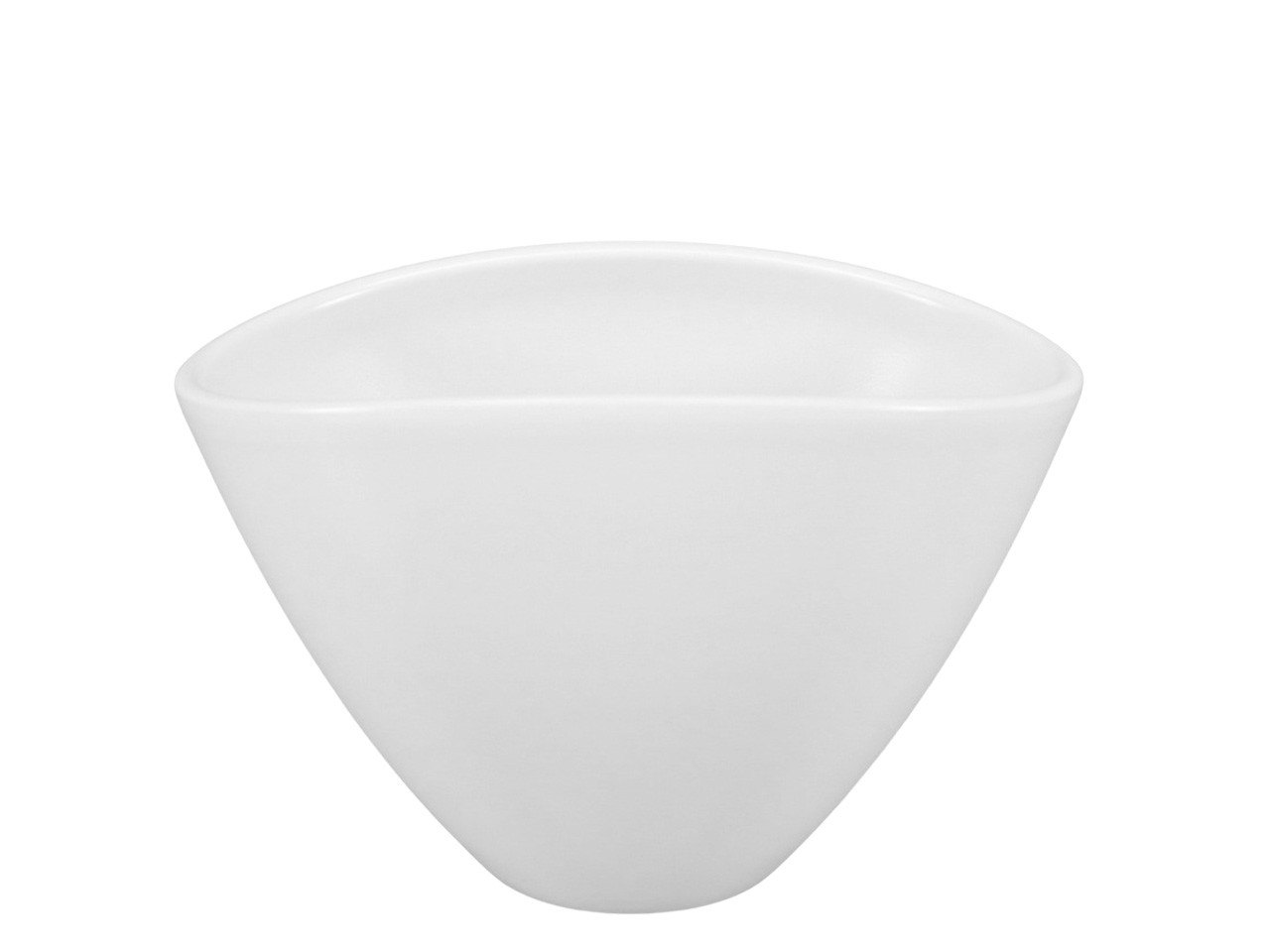 Schale oval Serie 405 Keramik weiss matt 26cm