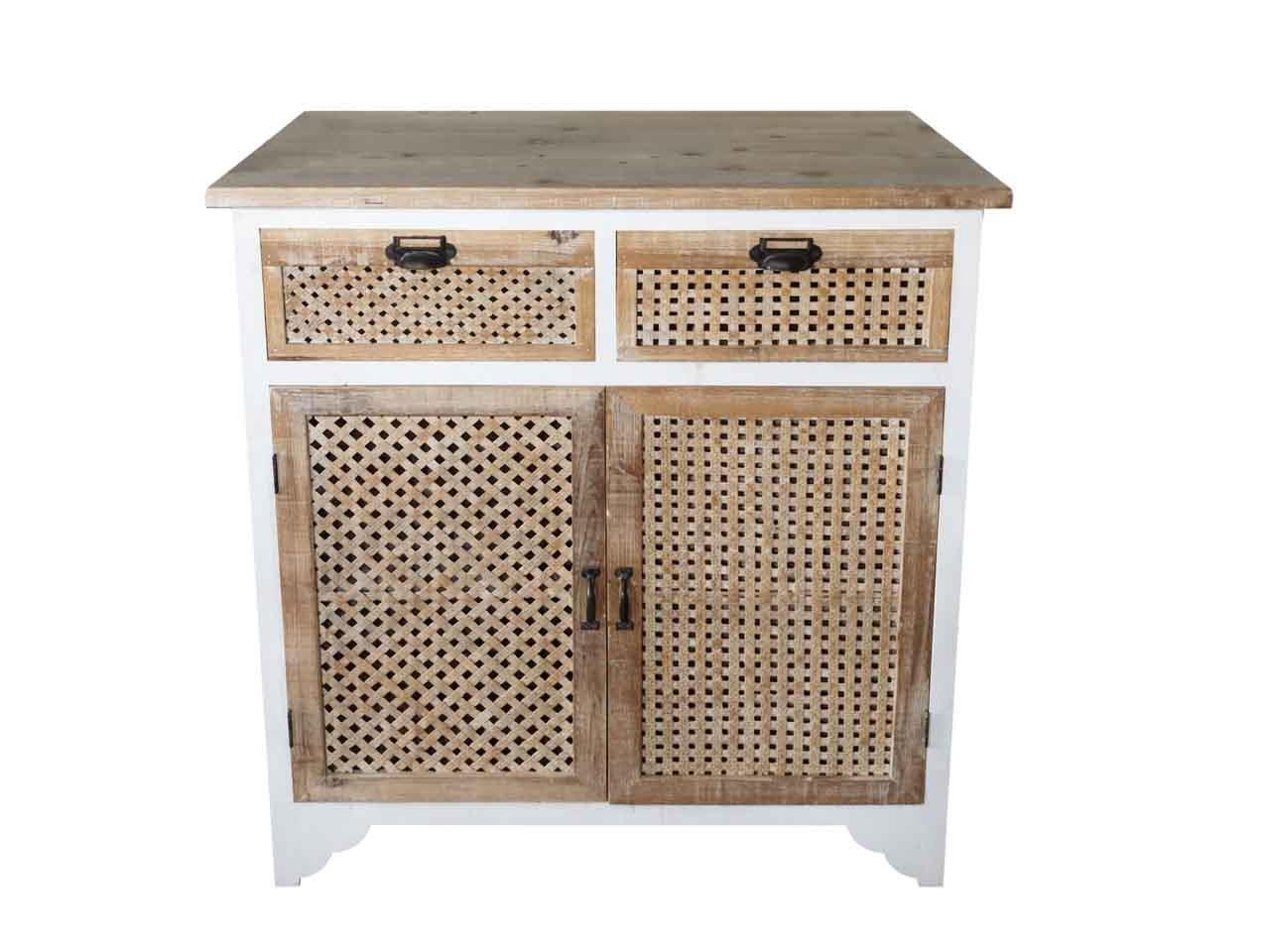 Kommode Holz natur L75xT38xH86cm NETTO