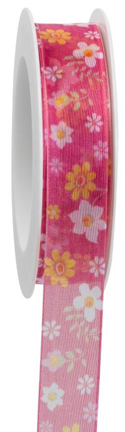 Band Blossom Magic 25 mm 18 Meter pink 241