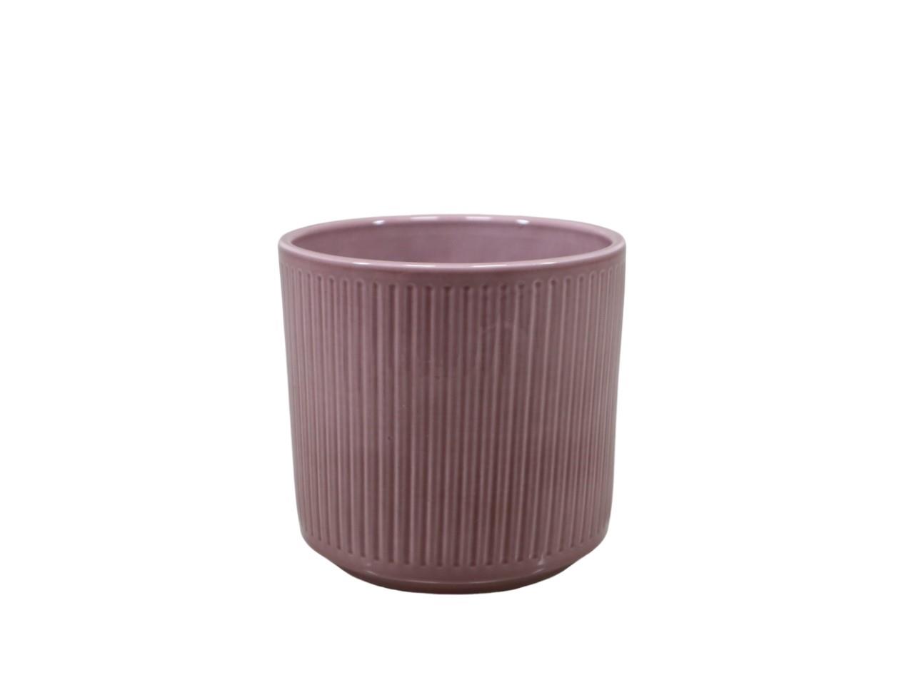 Keramikübertopf Stripes melange-lasur D13cm Keramikübertopf Stripes melange-lasur D13cm