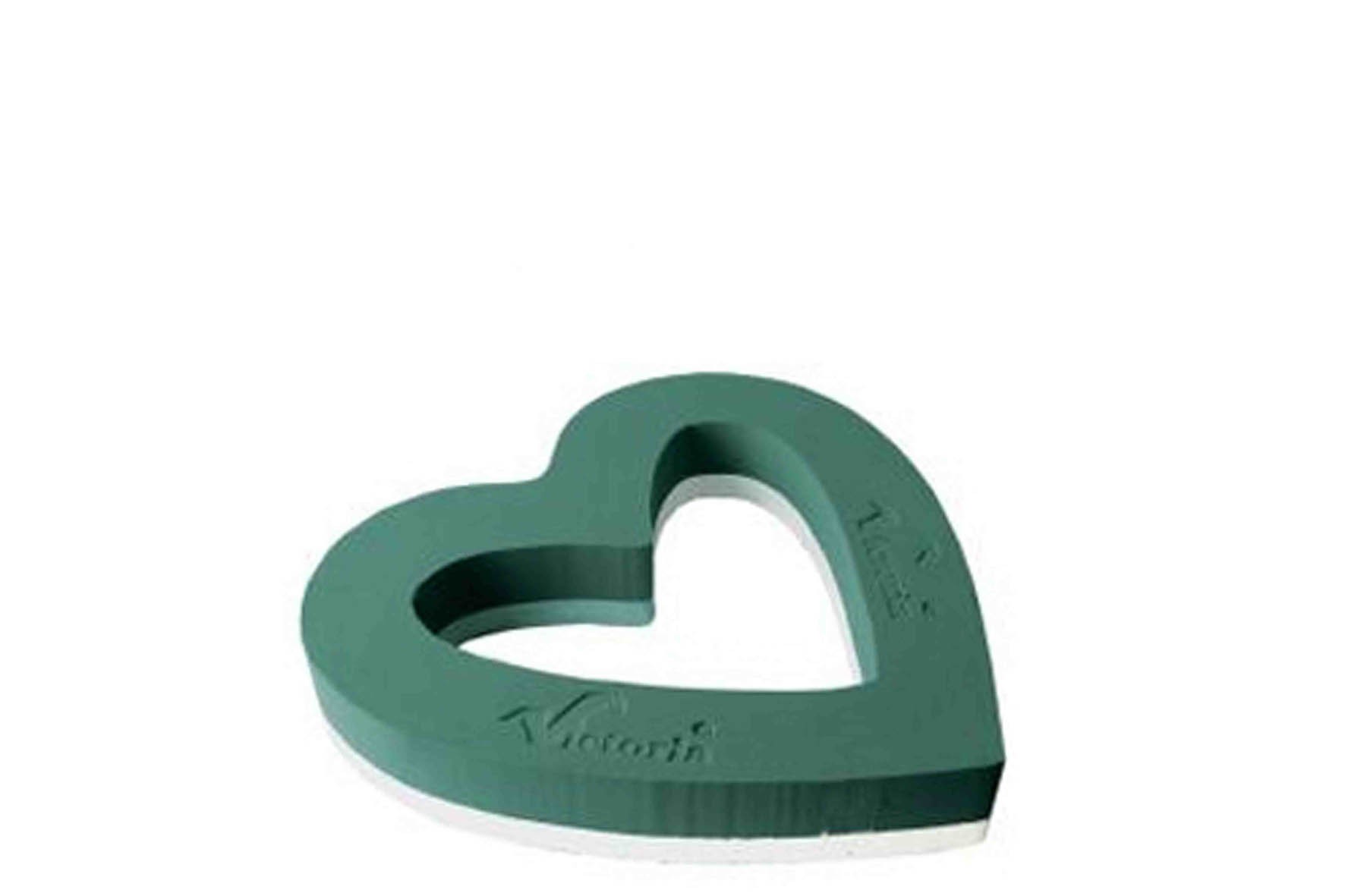 Victoria Styrodur Herz OFFEN 30cm NETTO