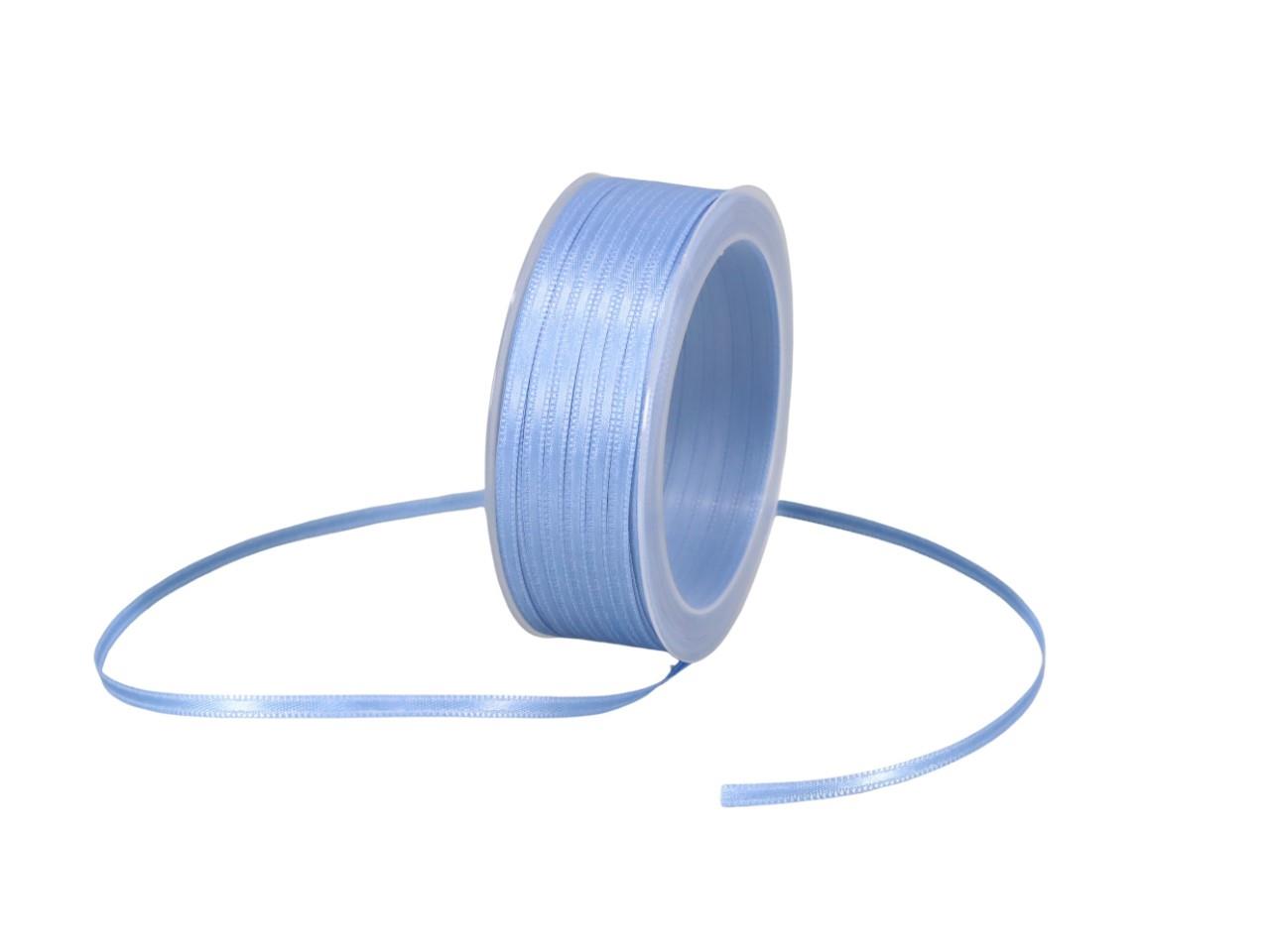 Satinband 3 mm 50 Meter hellblau 115 Satinband 3 mm 50 Meter hellblau 115