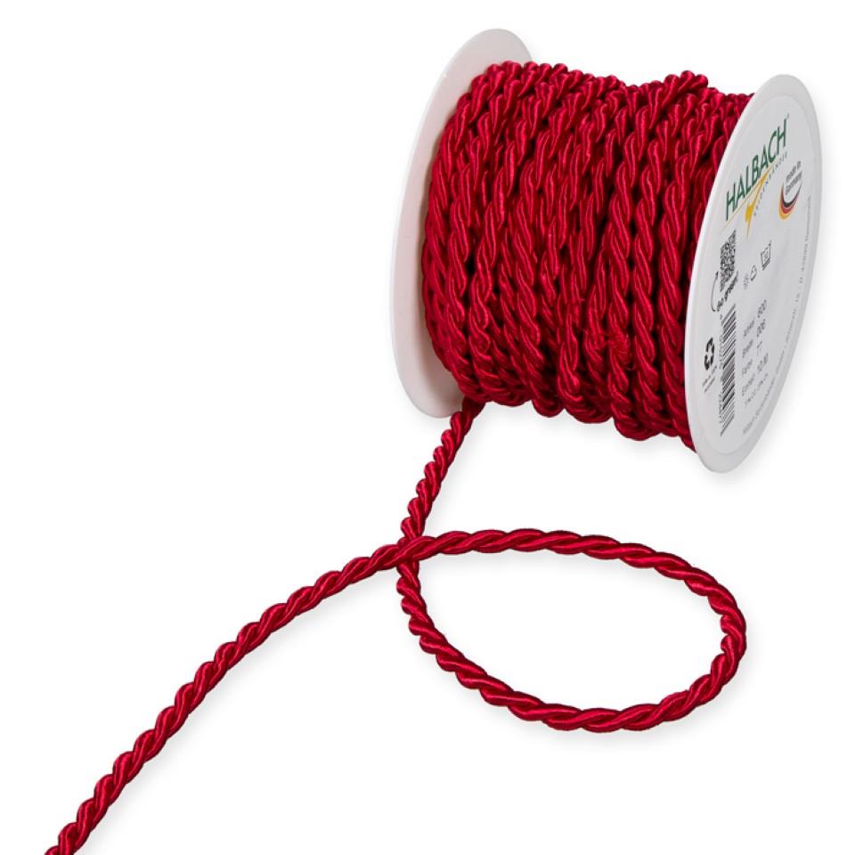Kordel 6mm rot 77 Kordel 6mm rot 77