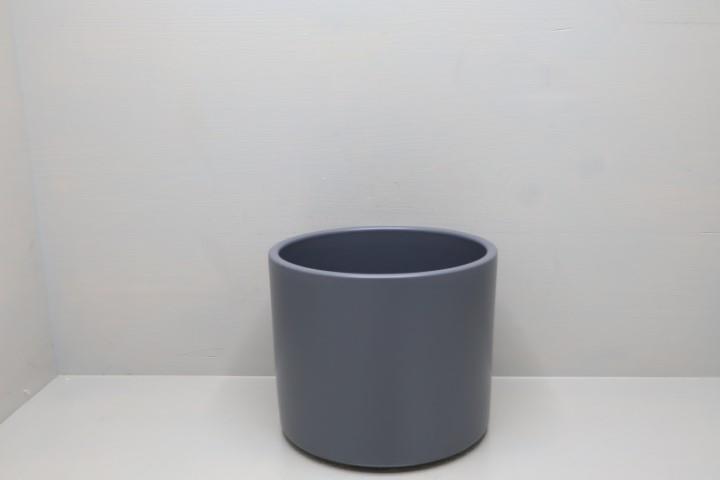 Keramikübertopf 15cm zinn-matt Serie 411
