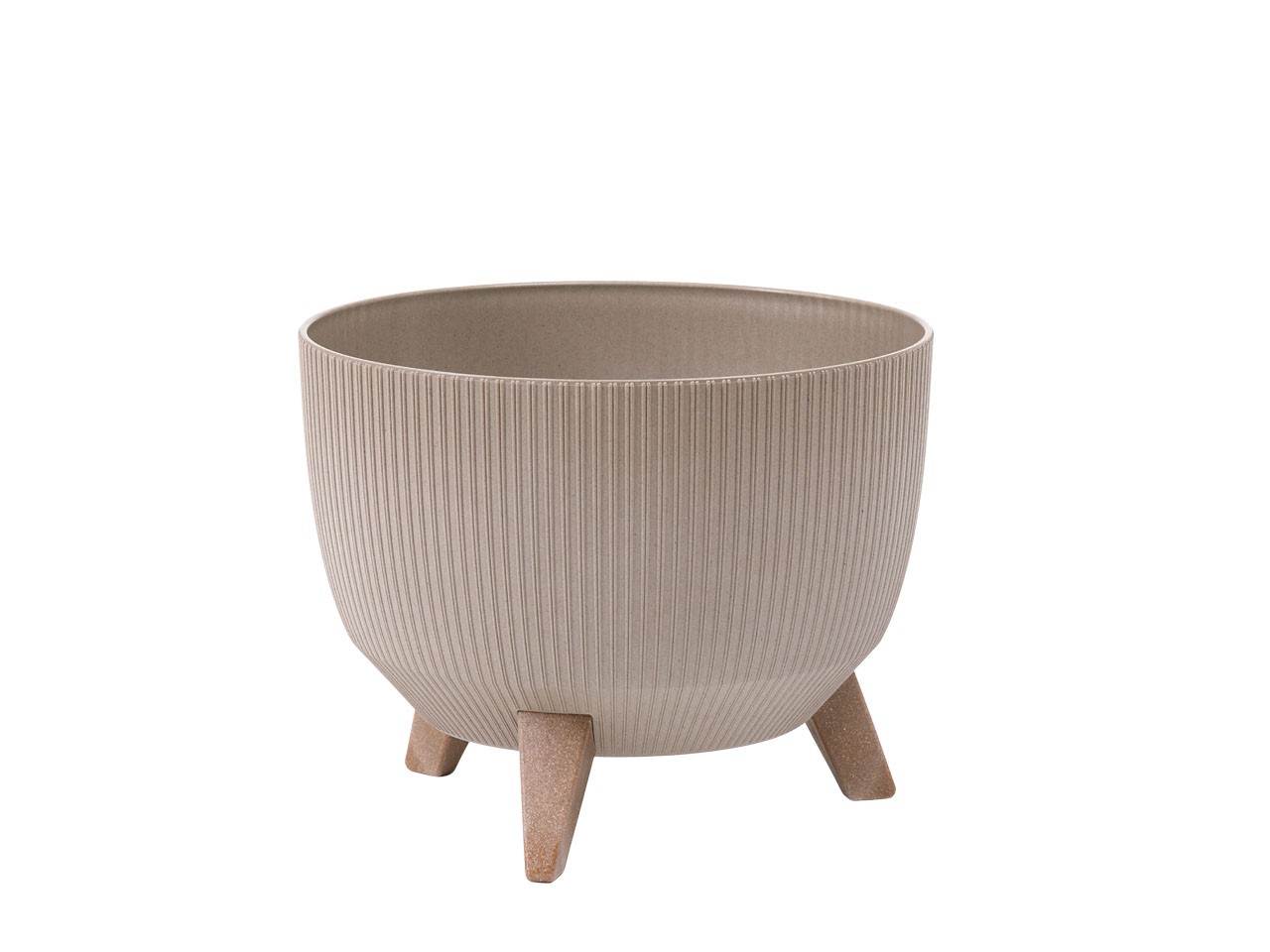 Plastikschale D29cm H22,5cm "Roma" auf Füß. Latte 969-85
