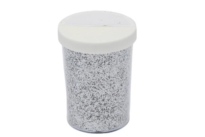 Kunstoff-Flitter 110gr. silber Kunstoff-Flitter 110gr. silber