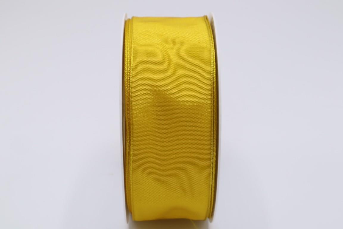 Drahtkantenband 40mm yellow 914