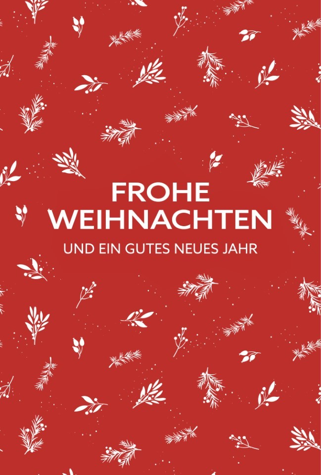 Glückwunschkarten Weihnachten  11,5x17 cm