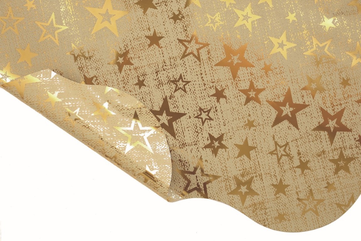 Rondella 50cm FABRIC STAR S-W38A1  gold  -10